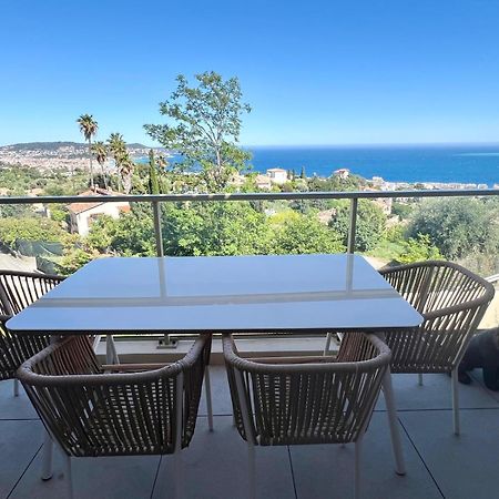 Panoramic Sea View Appartment Blue Pearl Nice Bagian luar foto
