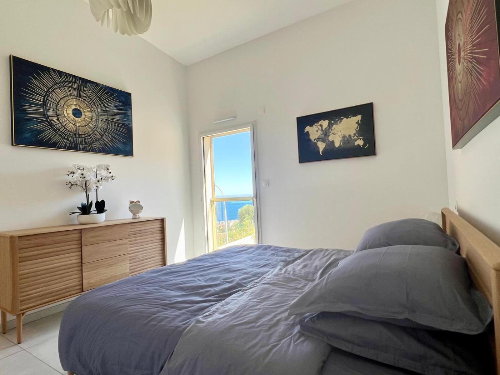 Panoramic Sea View Appartment Blue Pearl Nice Bagian luar foto